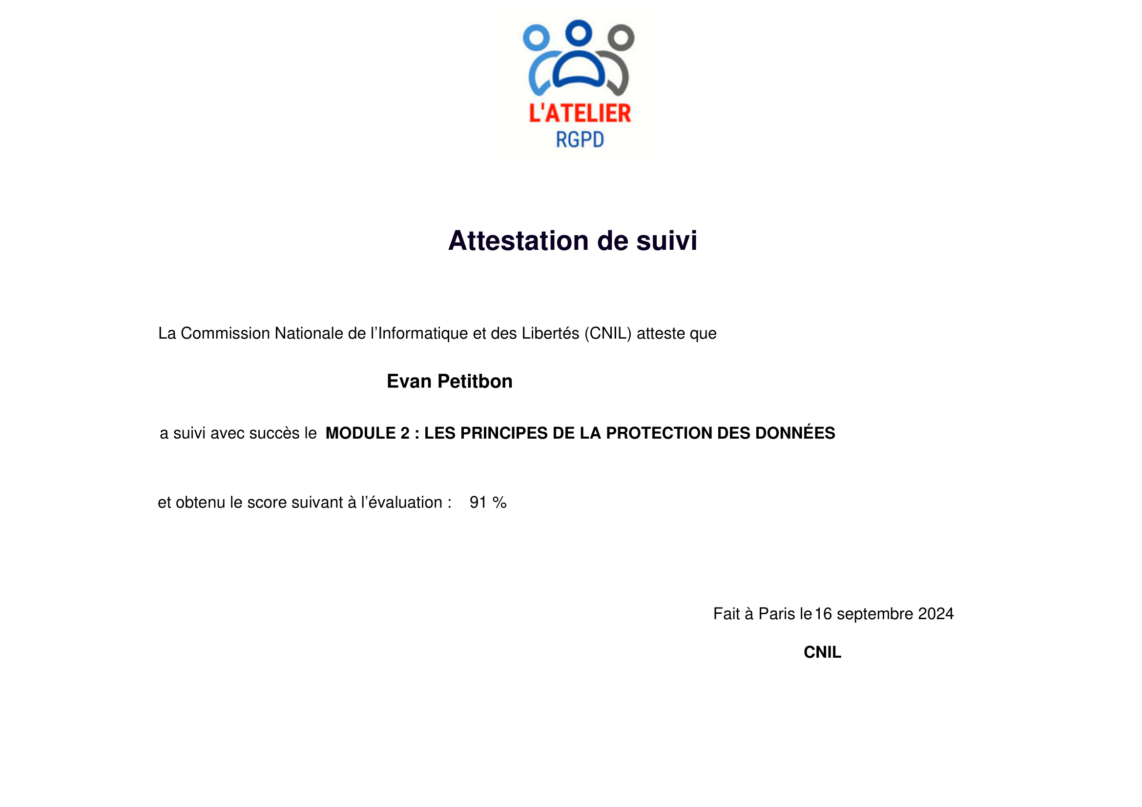 L'atelier RGPD Module 2