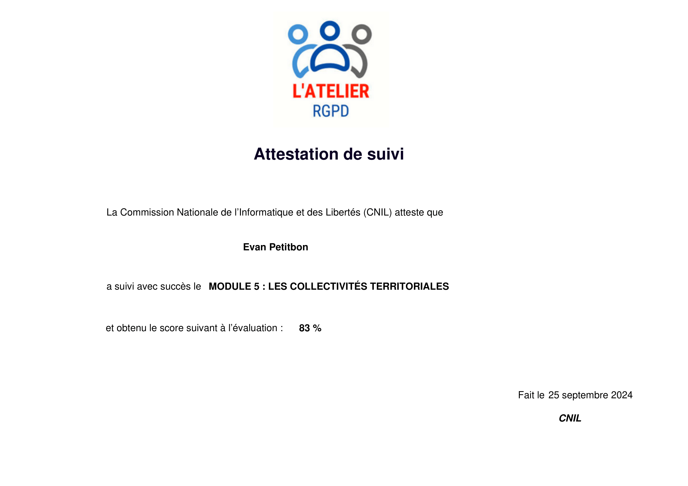 L'atelier RGPD Module 5