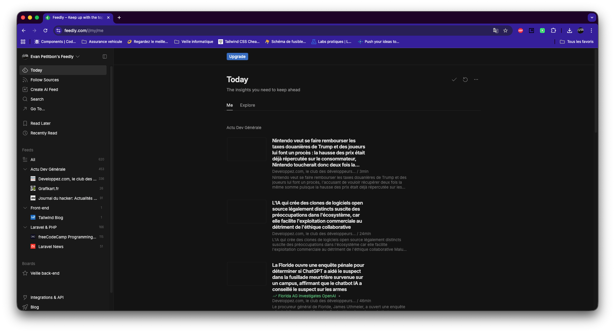 Sources de veille informatique